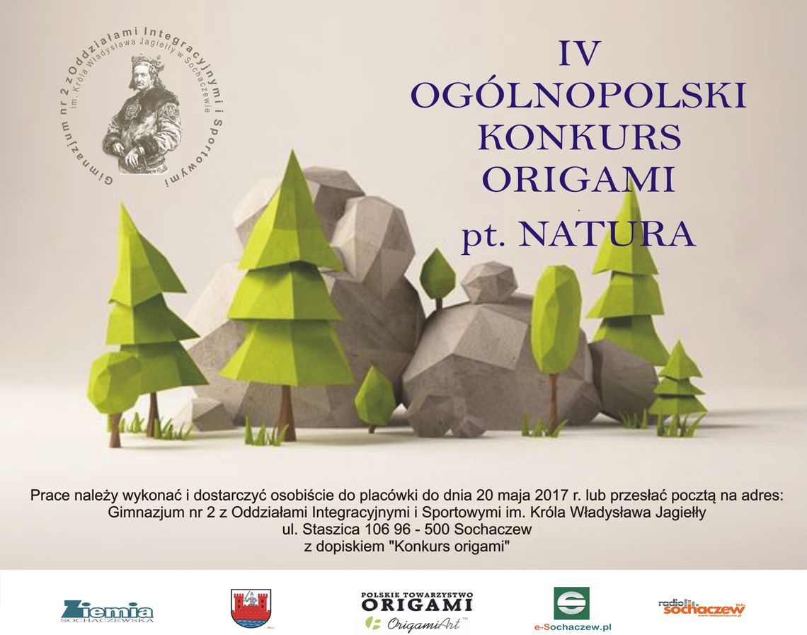 IV Edycja Ogólnopolskiego Konkursu Origami w Sochaczewie 